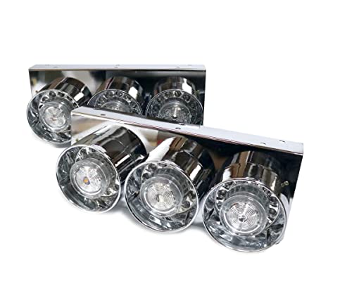 24v 3連テール 中古 トラックテール ランプ 24V ロケット 丸型 3連 ハロゲン テール